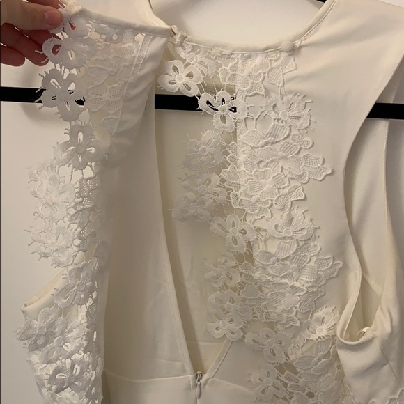 White Lace Romper - Picture 5 of 8